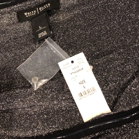 WHBM Shimmery Off-Shoulder Top - Picture 6 of 8